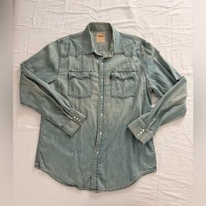 Levi's Classic Light Blue Denim Shirt